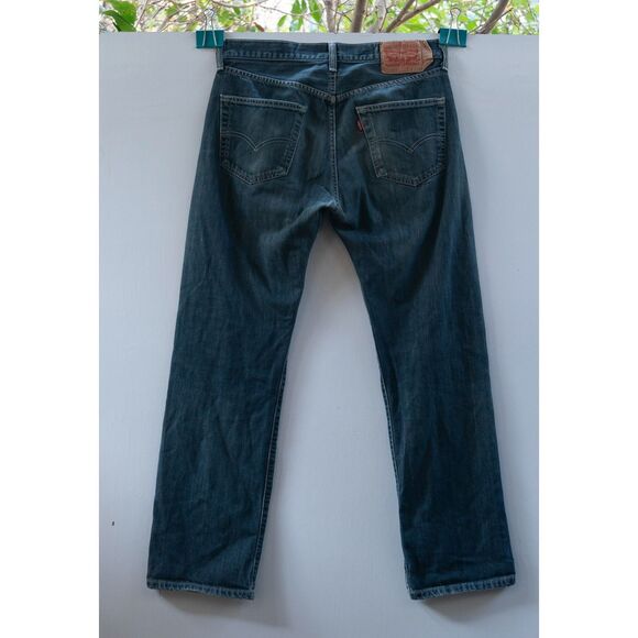 Men's Levi's 5101 Jeans 31W x 30L Straight Style # 06990-110 Distressed - Picture 6 of 7
